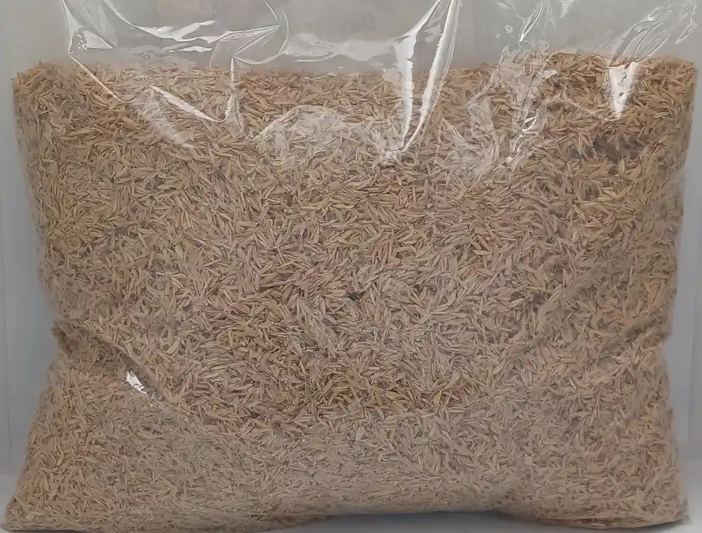 Cascarilla De Arroz Cruda 1 Kilo