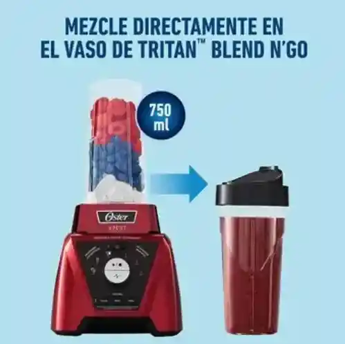 Licuadora Oster Xpert Series™ Control De Texturas Blend-n-go