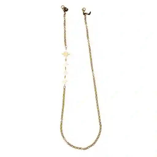 Cadena Para Gafas Con Estrellas De 8 Puntas