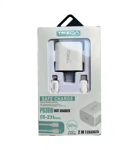 Cargador Pd-36w Tipo C-lighting Cs-231: Rápido, Eficiente Y Fácil De Usar