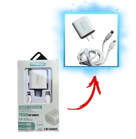 Cargador Pd-36w Tipo C-lighting Cs-231: Rápido, Eficiente Y Fácil De Usar