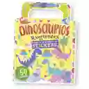 Libro Didáctico De Dinosaurios Actividades Stickers Niños