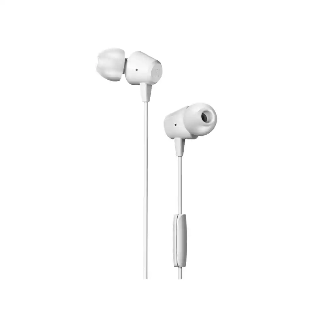 Audifonos Manos Libres Jbl C50hi Pure Bass Microfono - Blanco