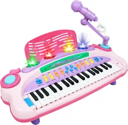 Juguete Piano Organeta Electrica Para Niñas