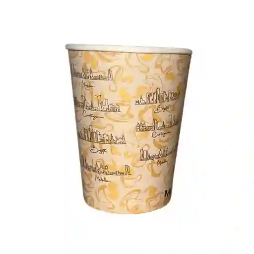 Vaso 6 Oz Cartón Biodegradable Desechable X 50