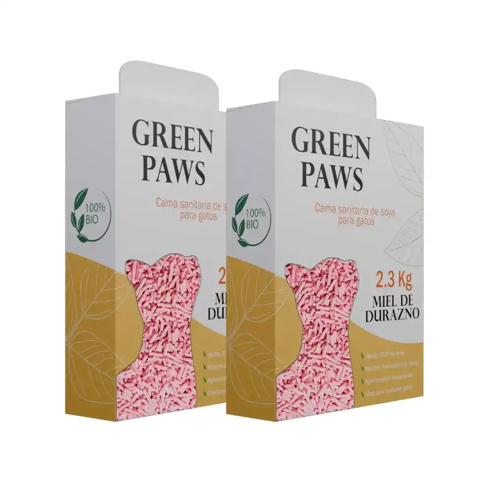 Arena De Tofu Para Gatos Green Paws