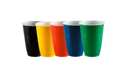 Vaso Darnel Colores 7 Oz X 12 Colores Amarillo - Azul - Rojo - Verde