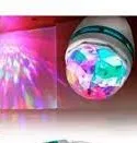 Bombillo Led Luces Navidad Multicolores Giratorio Unidad