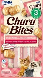 Churu Bites Para Gato Atun Y Salmon X 3 Packs