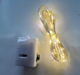 Luces De Navidad Micro Led Con Pila