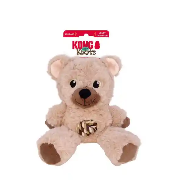 Kong Perro Peluche Knots-cuerda Oso Medium