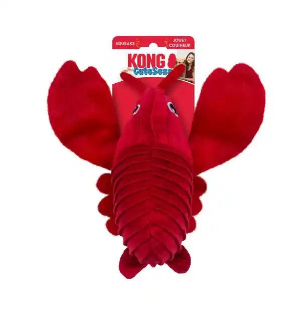 Kong Perro Peluche Langosta Cuteseas S-m