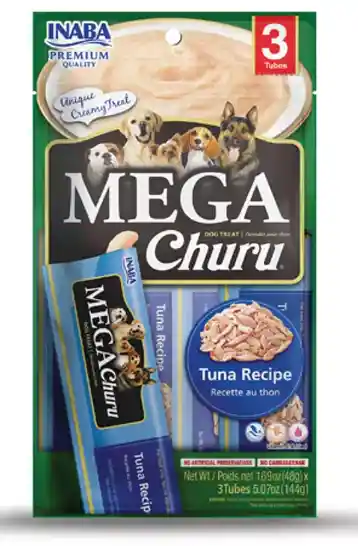 Dog Mega Churu Tuna Recipe/ Bolsa *3 Unidades