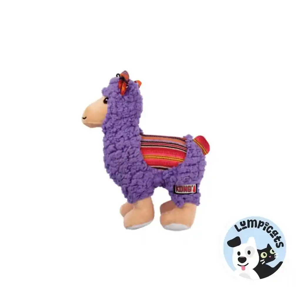 Kong Perro Peluche Sherps Llama Md