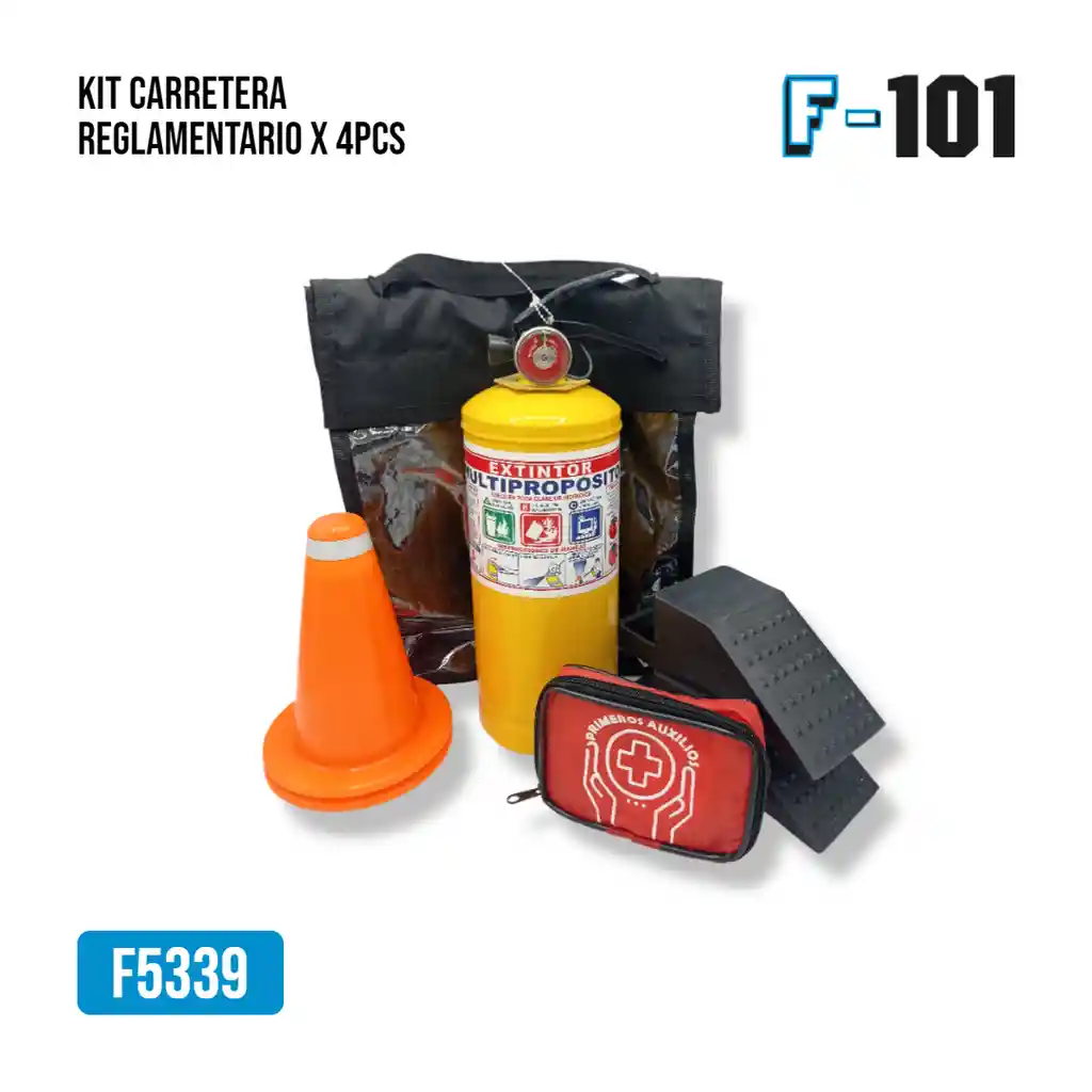 Kit Carretera Reglamentario X 4pcs