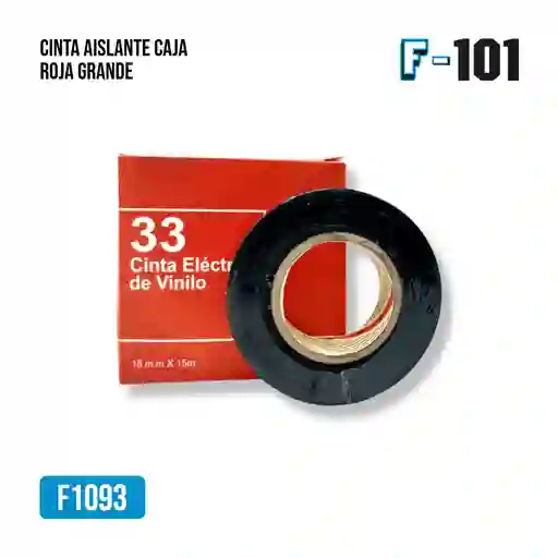 Cinta Aislante Caja Roja Grande
