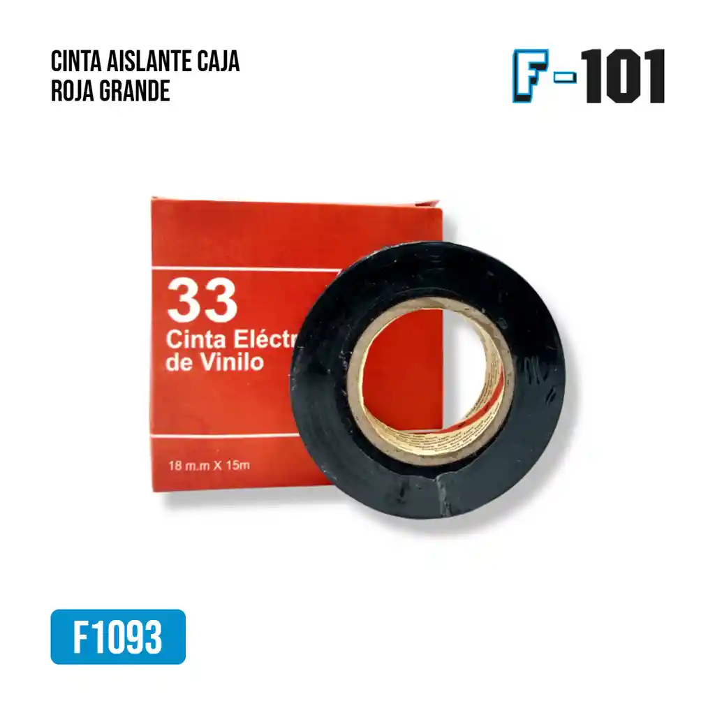 Cinta Aislante Caja Roja Grande