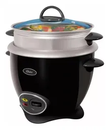 Arrocera Multiusos Oster® De 7 Tazas Negra 110v/220v