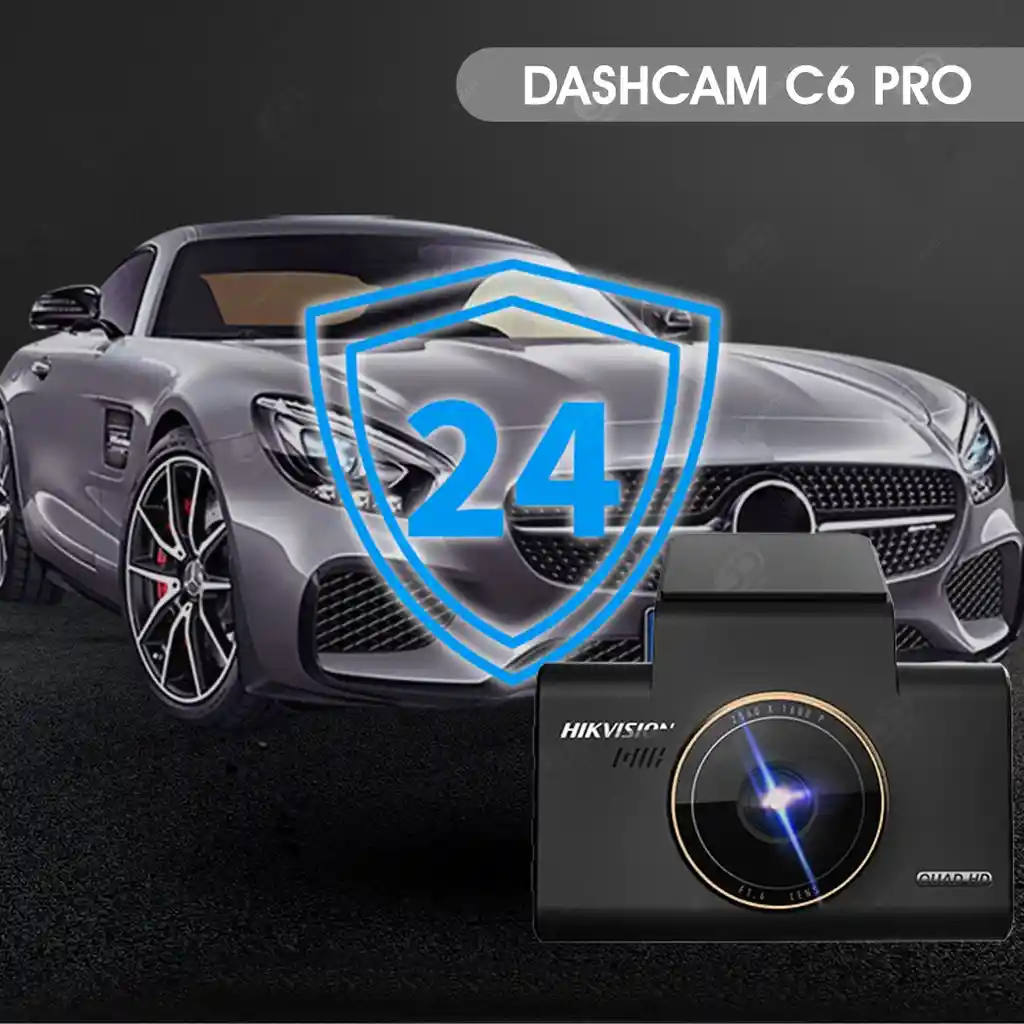 Cámara Para Carro Hikvision Dashcam C6 Pro 1600p 2560x1600