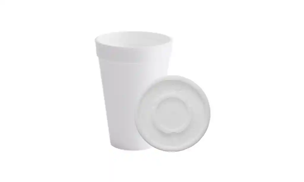 Tapa Vasos 14 Oz 16 Oz X 50 Transparente Plastico