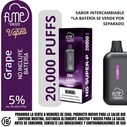 Pod Fume Grape 20000 Puffs 5%