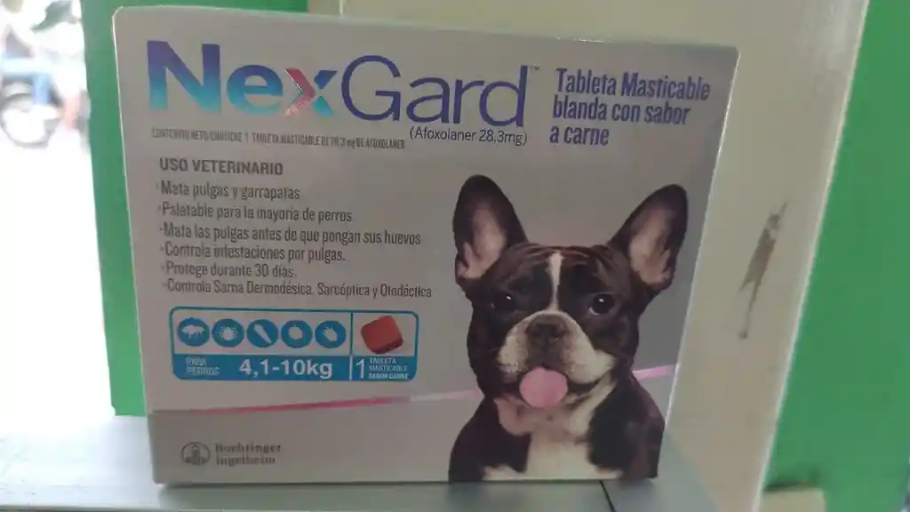 Nexgard Canino De 4,1 A 10kg