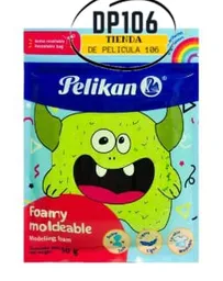 Foamy Moldeable Verde Limon Pelikan 50 Gr Fomy Foami