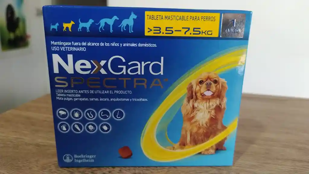 Nexgard Spectra 3.5 A 7.5 Kg