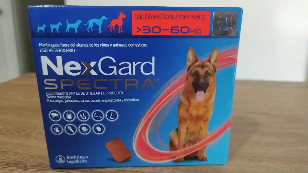 Nexgard Spectra De 30 A 60 Kg