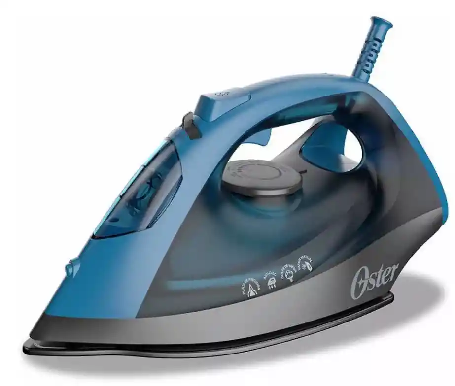 Plancha De Vapor Oster® Con Suela De Cerámica Color Azul
