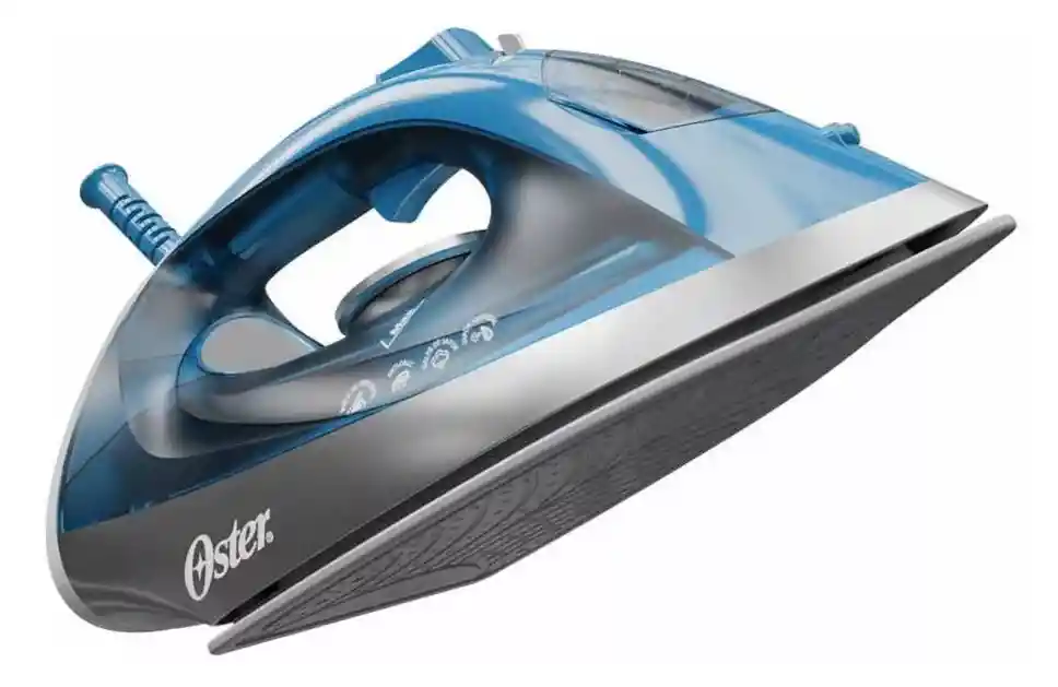 Plancha De Vapor Oster® Con Suela De Cerámica Color Azul