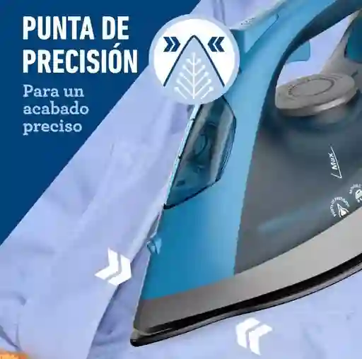 Plancha De Vapor Oster® Con Suela De Cerámica Color Azul