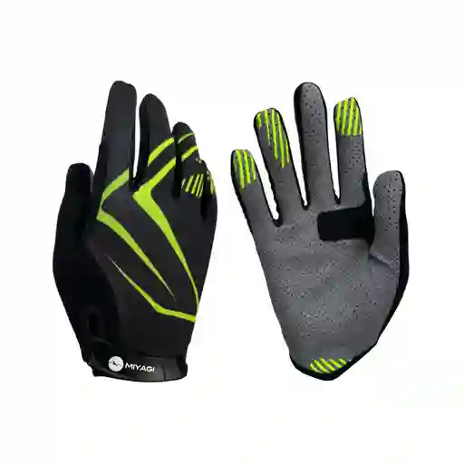 Guantes Ciclismo Miyagi, Training, Deportivo-m058795/ Ng-neón-talla: L