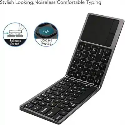 Teclado Bluetooth Plegable De 78 Teclas