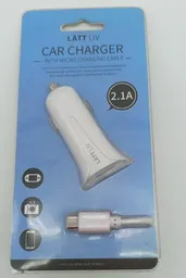 Cargador De Coche+con Cable De Carga Micro