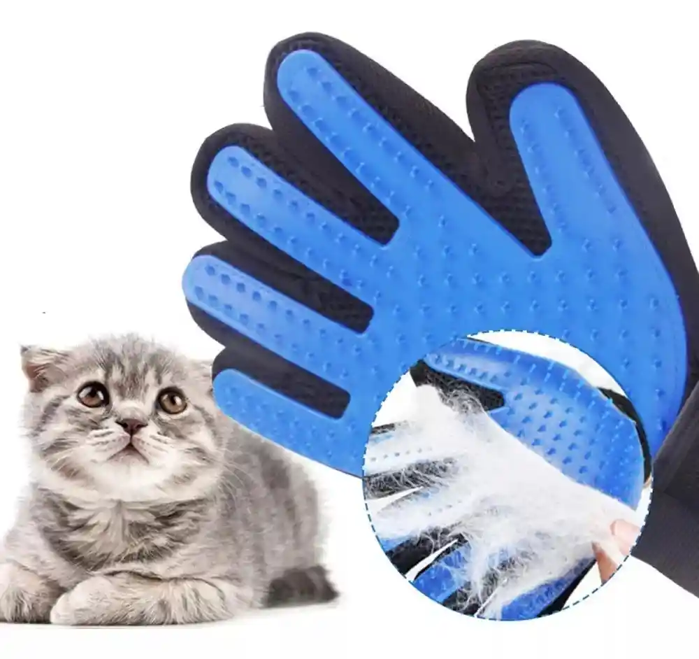 Guantes Para Peinar Perros Y Gatos