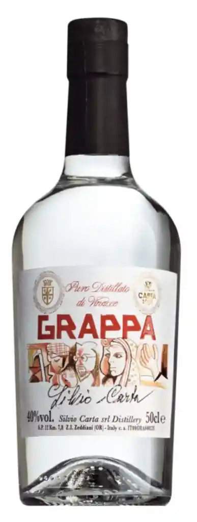 Licor Grappa Silvio Carta 500ml