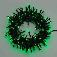 Instalacion Luces Led Navidad X100 Lineal Verde Cable Verde