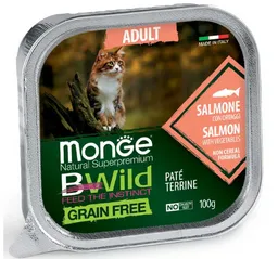 Monge Cat Wild Salmon X 100 Gr			