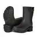 Botas Impermeables Para Mujer Talla 37 Negro Michelle