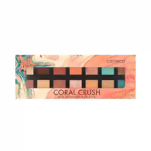 Paleta De Sombras Catrice Slim Coral Crush T30 Under The Sea 10.6g