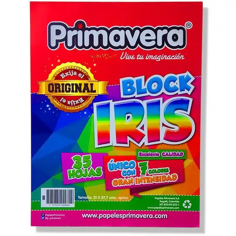 Block Iris Carta 35 Hojas