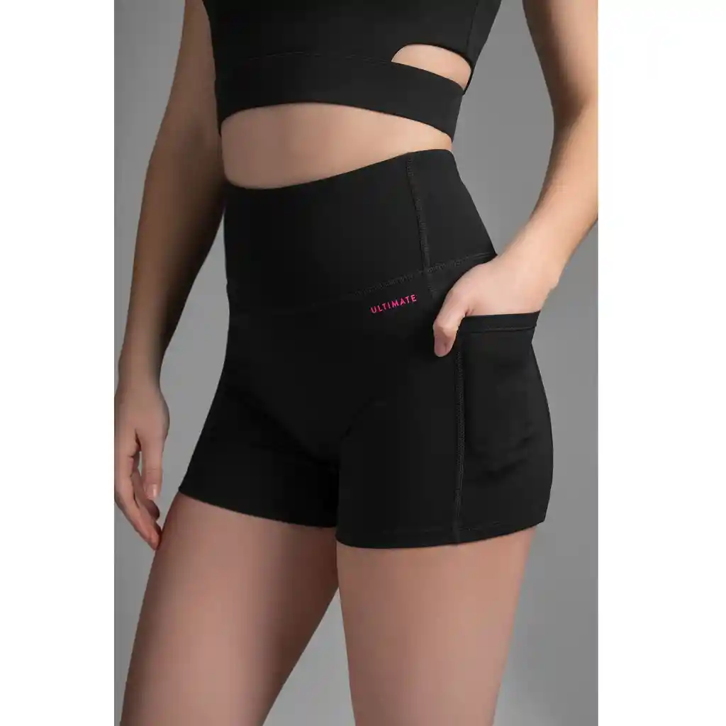 Ultimate Biker Short Mujer Sky Dark - S