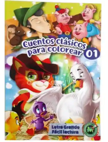 Cuentos Clásicos Para Colorear Y Leer