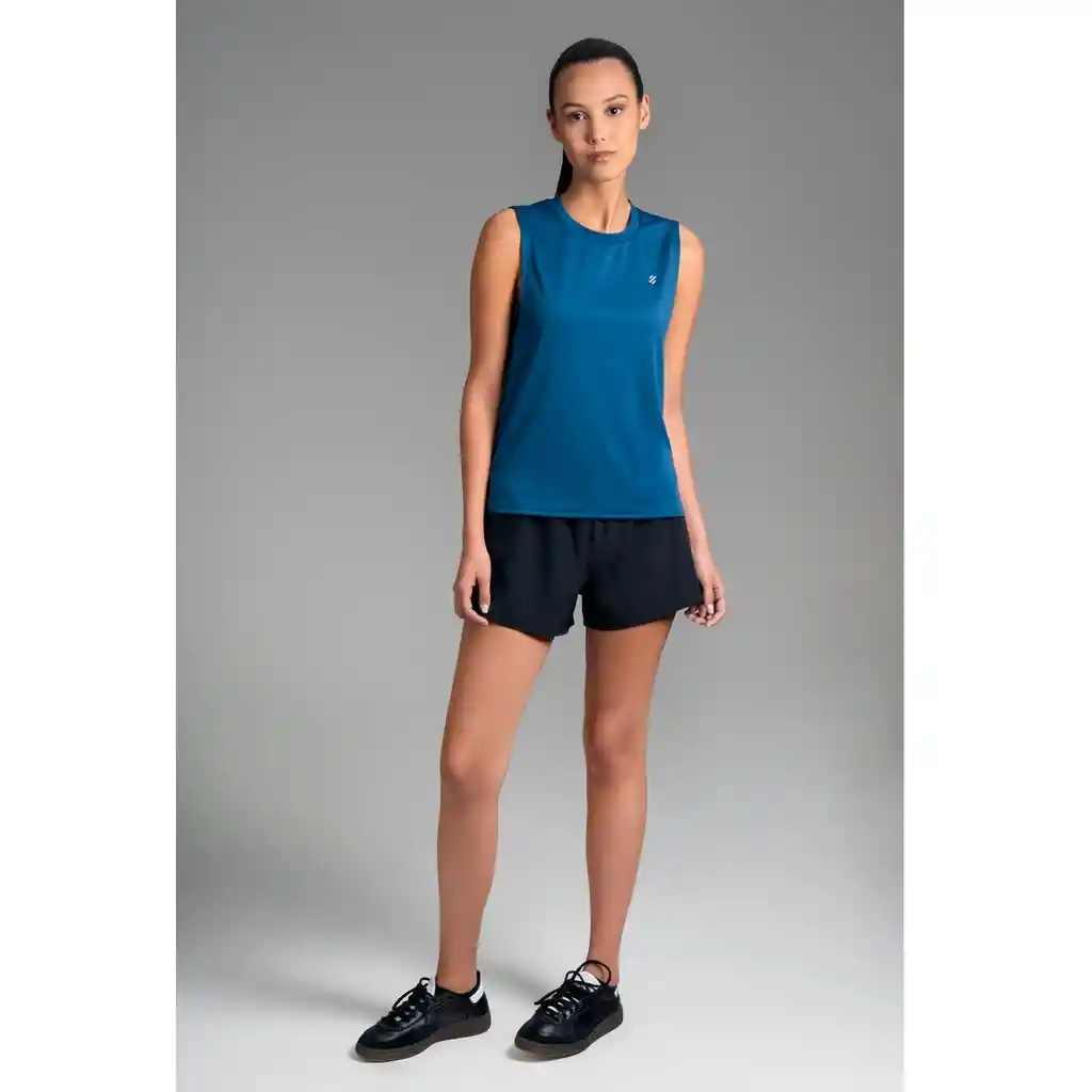 Ultimate Camiseta Deportiva Sm Sport Mujer Oil Blue - S