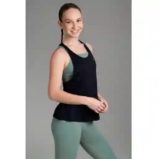 Ultimate Camiseta Deportiva Sm Sport Mujer Black Military - S