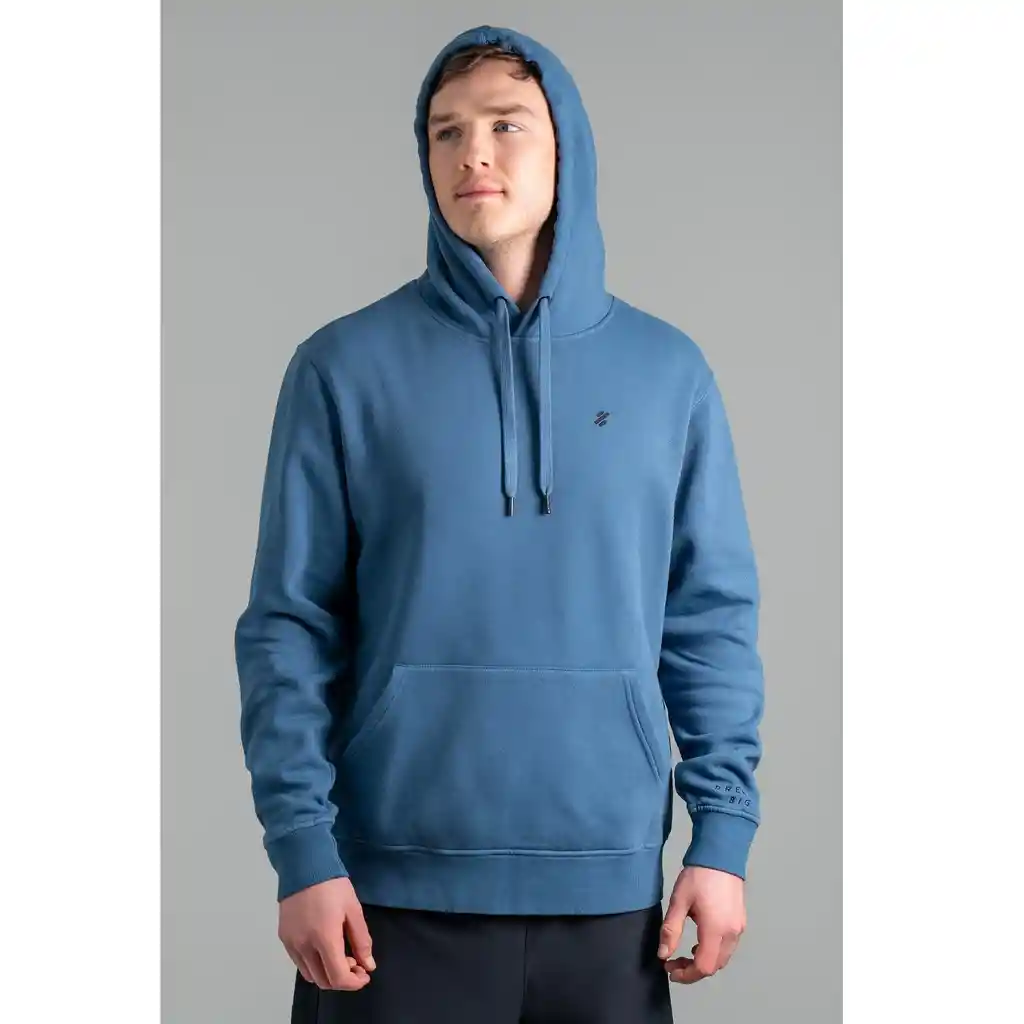 Ultimate Hoodie Hombre Oil Blue - L