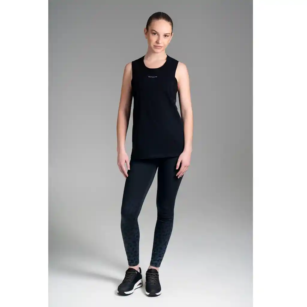 Ultimate Camiseta Deportiva Sm Mujer Black - L