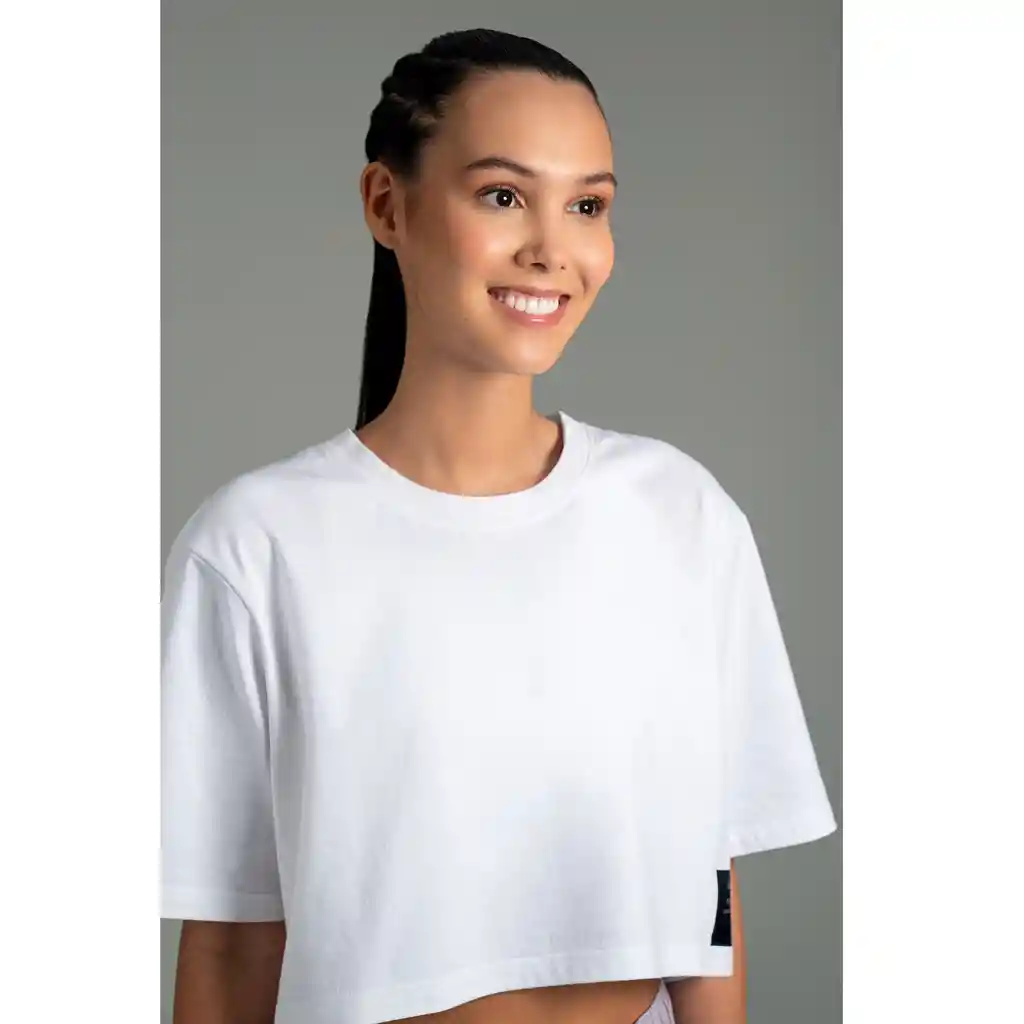 Ultimate Camiseta Deportiva Mc Mujer Blanc The Blanc - S