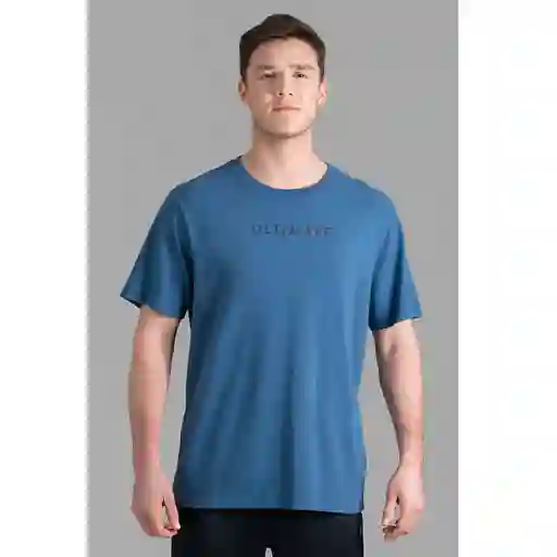 Ultimate Camiseta Deportiva Mc Hombre Carbón - S